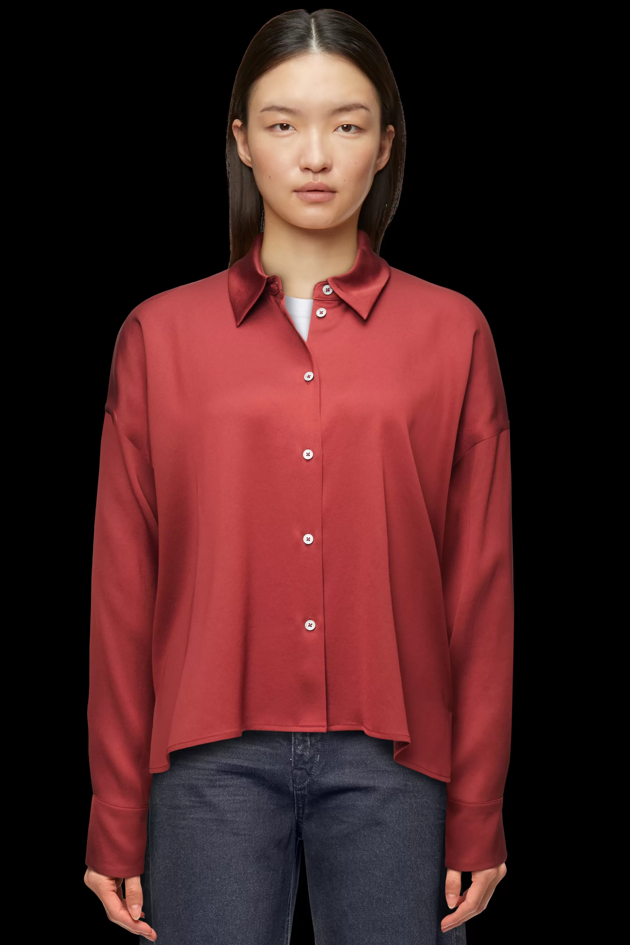 Blouses*DRYKORN CLOELIA rood